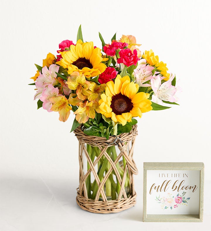 Warm Sunset Bouquet | 1800Flowers.com