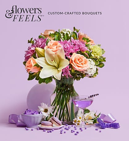 BIRTHDAY FLOWERS + CUPCAKE BOX – cymbidium floral