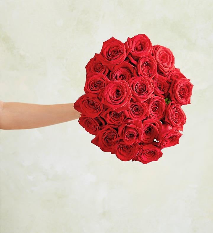 Bouquet of the Month: Two Dozen Red Roses