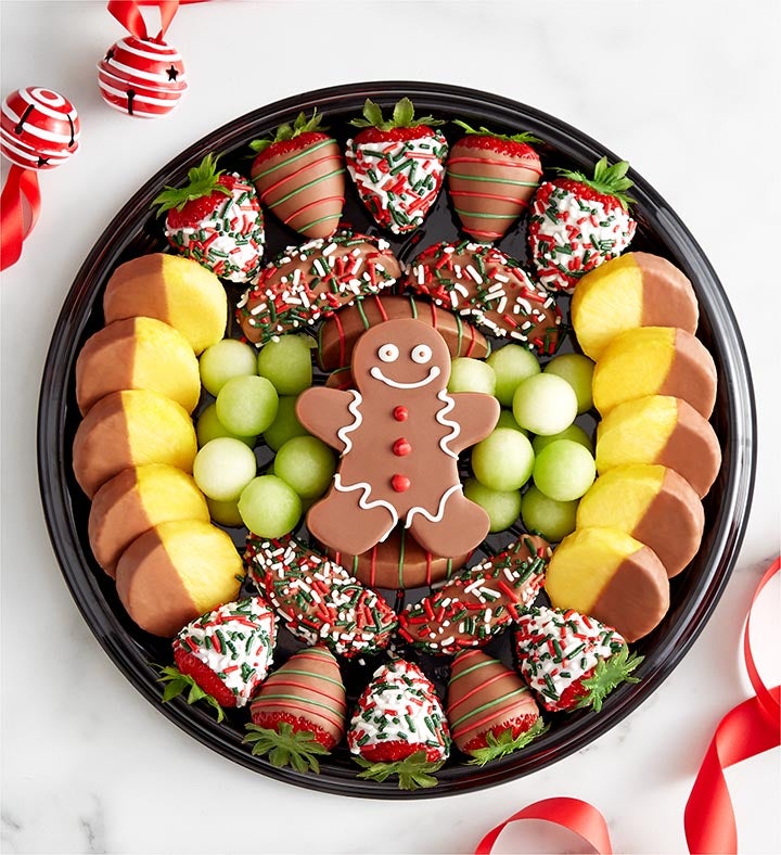 Perfectly Plated™ Holiday Dipped Fruit Platter