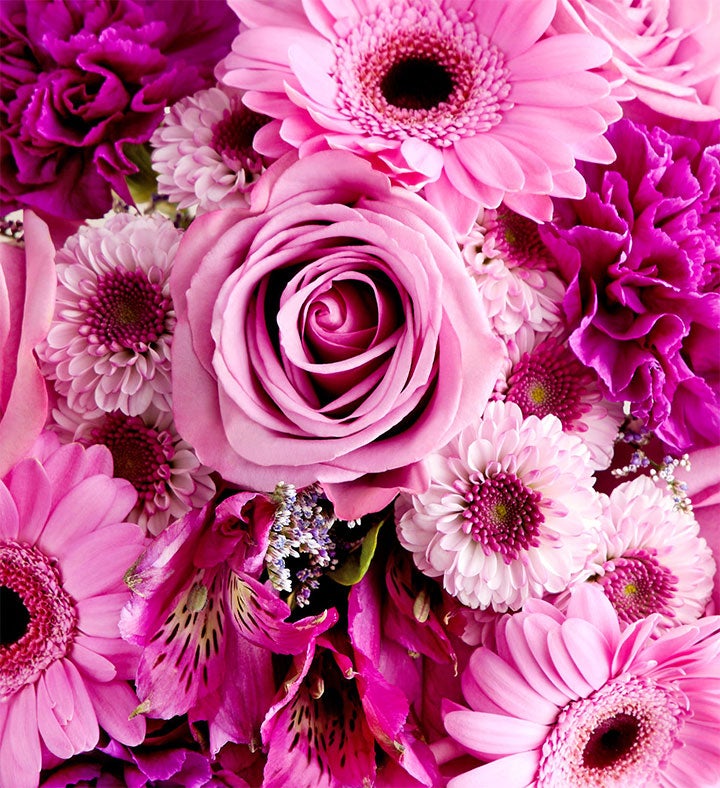 Prom Bouquet   Purple