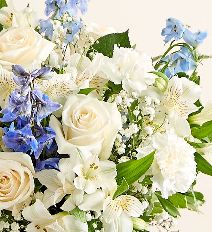 Sweet Baby Boy™ Arrangement with Hello Baby Balloon Bouquet