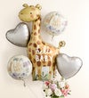Sweet Baby Girl™ Arrangement with Hello Baby Balloons