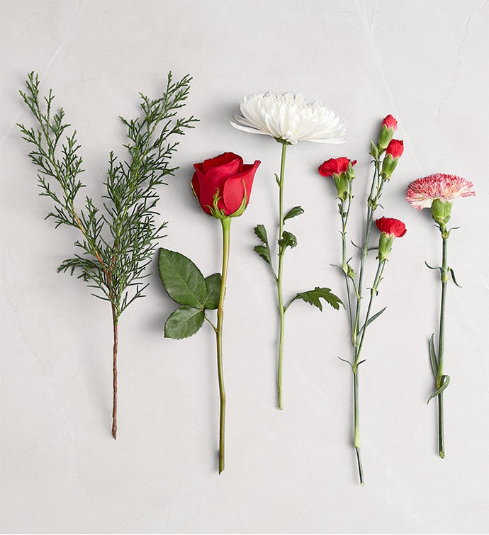 Peppermint Twist Festive Holiday Bouquet™