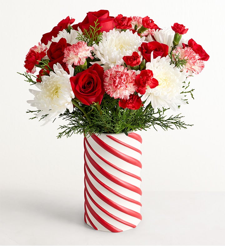 Peppermint Twist Festive Holiday Bouquet™