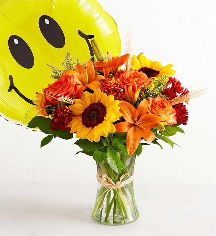 Fields Of Europe®  For Fall with Jumbo Smile Mylar