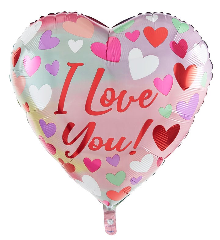 Roseページ Rose Elegance™ Premium Roses with Jumbo Love Mylar