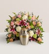 Crescent Cremation Arrangement- Pastel