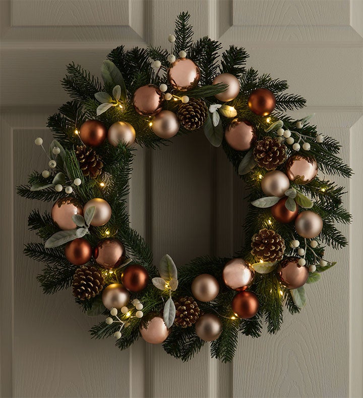 Rustic Elegance Wreath   24"