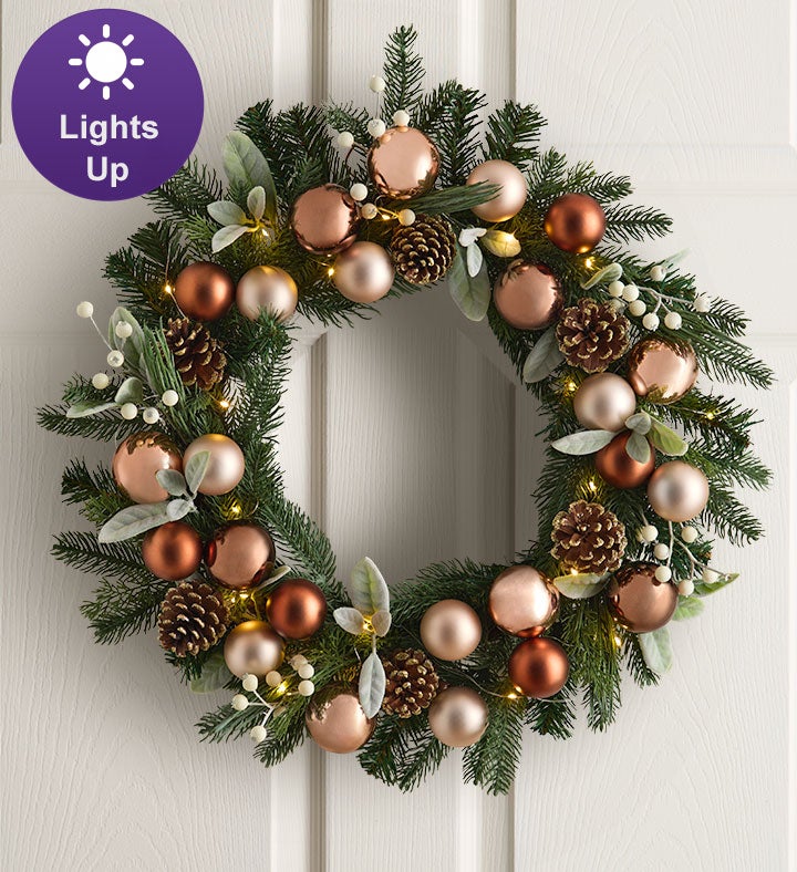 Rustic Elegance Wreath   24"