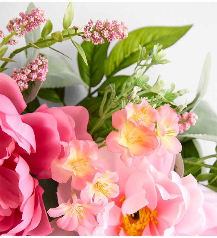 Springs in Bloom Peony Wreath