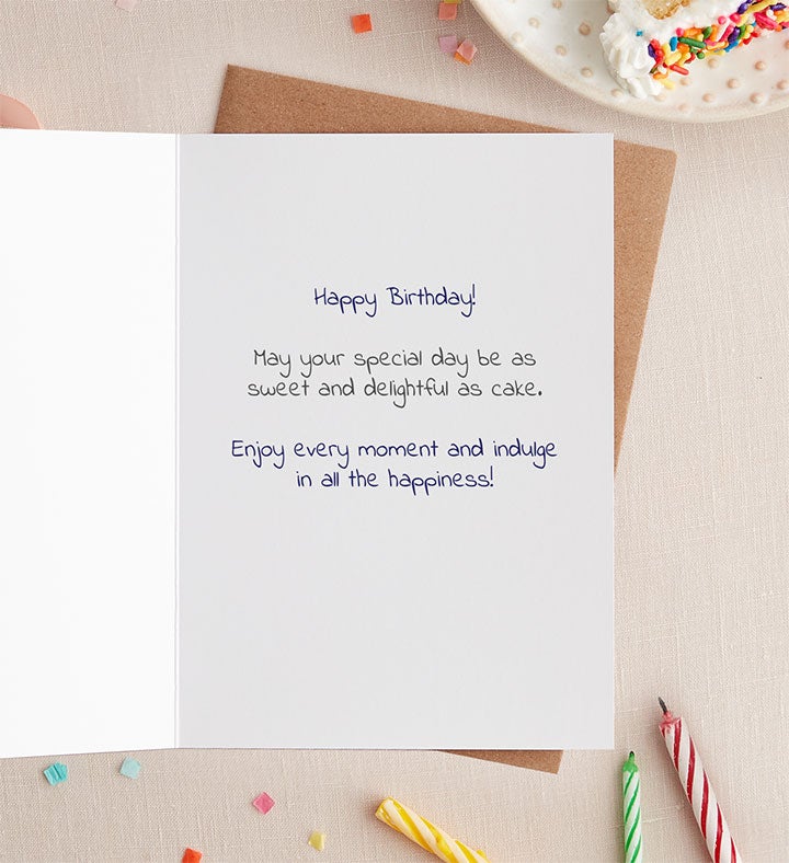 Have Your Cake and Eat It All Birthday Greeting Card