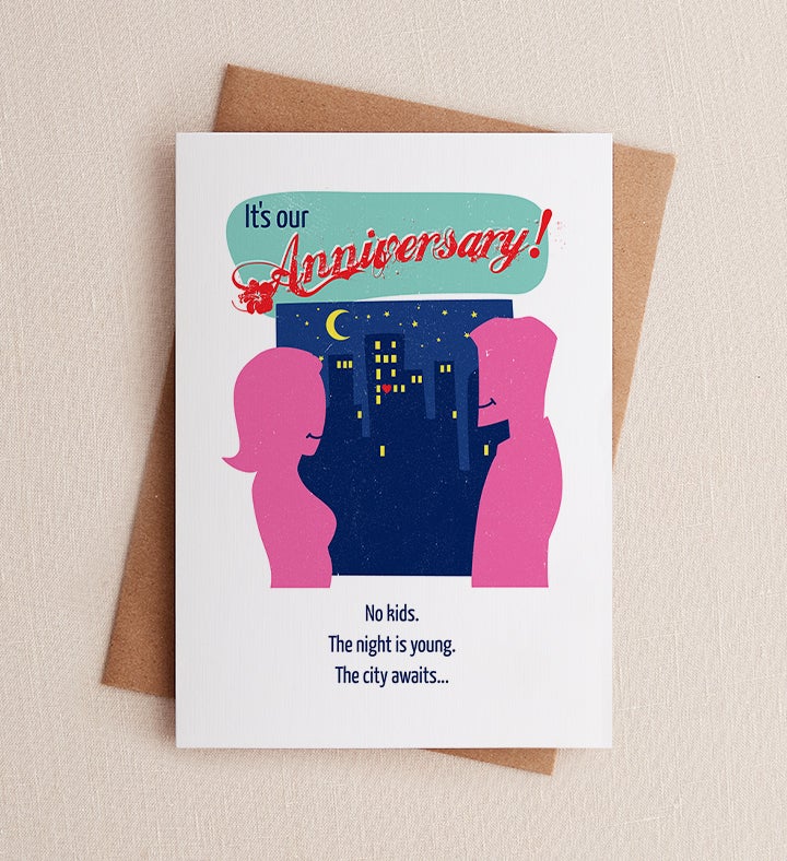 It's Our Anniversary! Anniversary Greeting Card