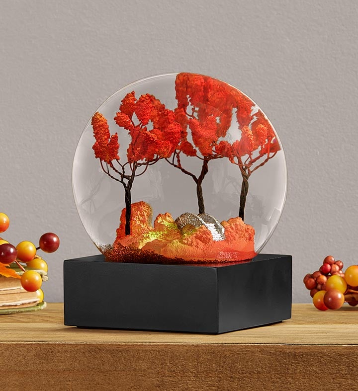 Autumn Snow Globe by CoolSnowGlobes