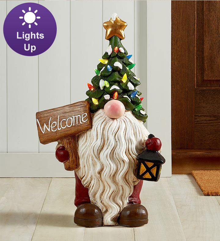 Welcome Gnome for the Holidays  24”