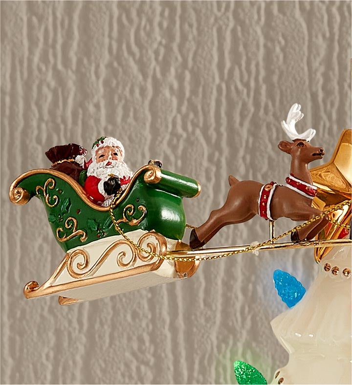 Lenox® Treasured Traditions Tree Flying Santa