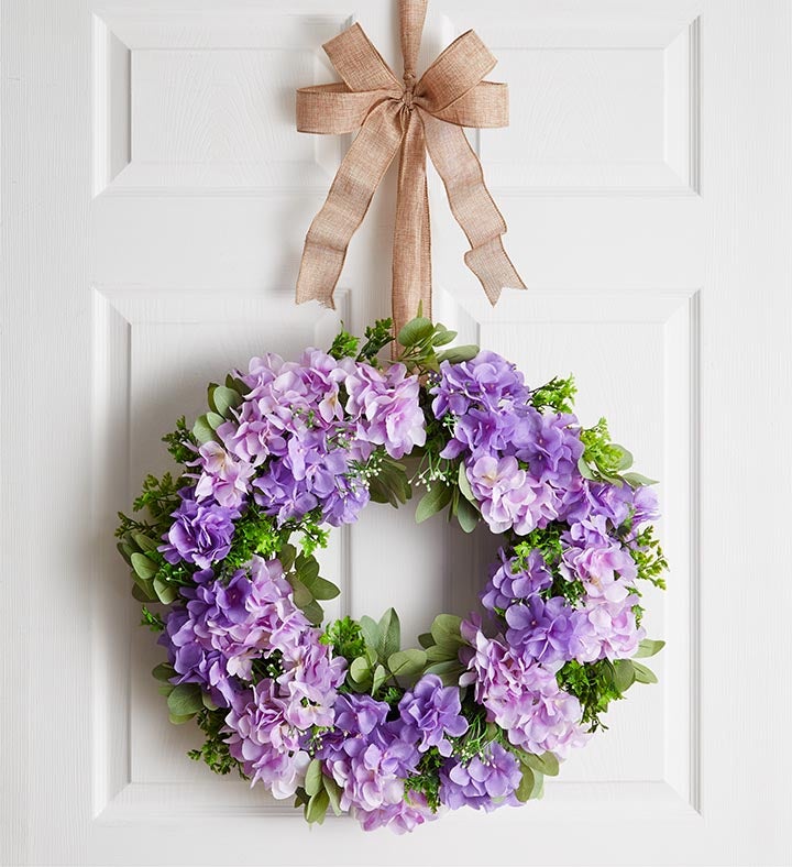 Everyday Wreath, floral wreath, Summer Wreath, summer decor, hydrangea wreath, welcome wreath, front door decor, housewarming gift, 2024 bright