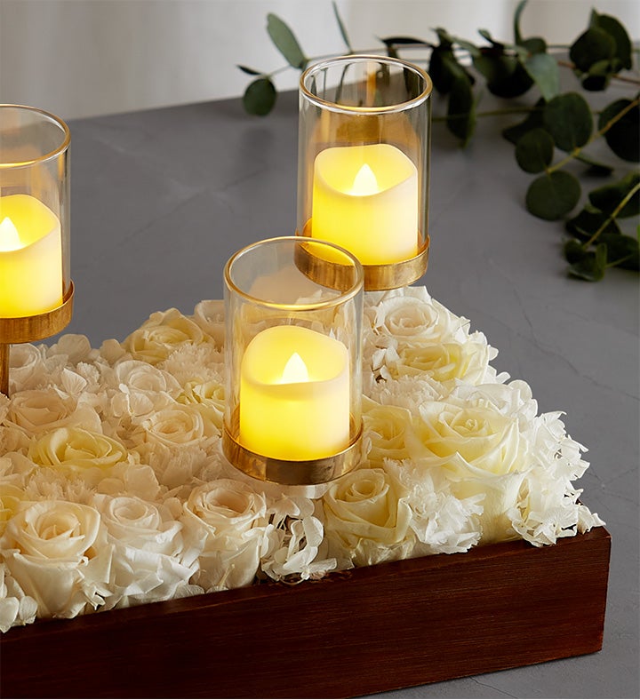 Magnificent Roses® Preserved Remembrance Centerpiece