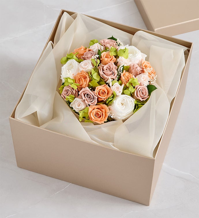 Magnificent Roses ® Preserved Serenity Garden