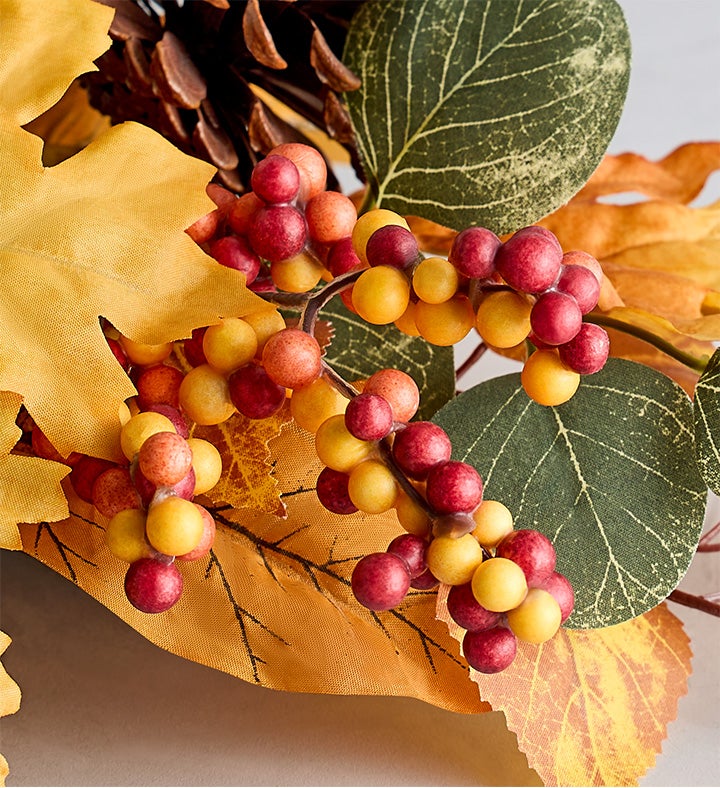 Maple Pumpkin Centerpiece
