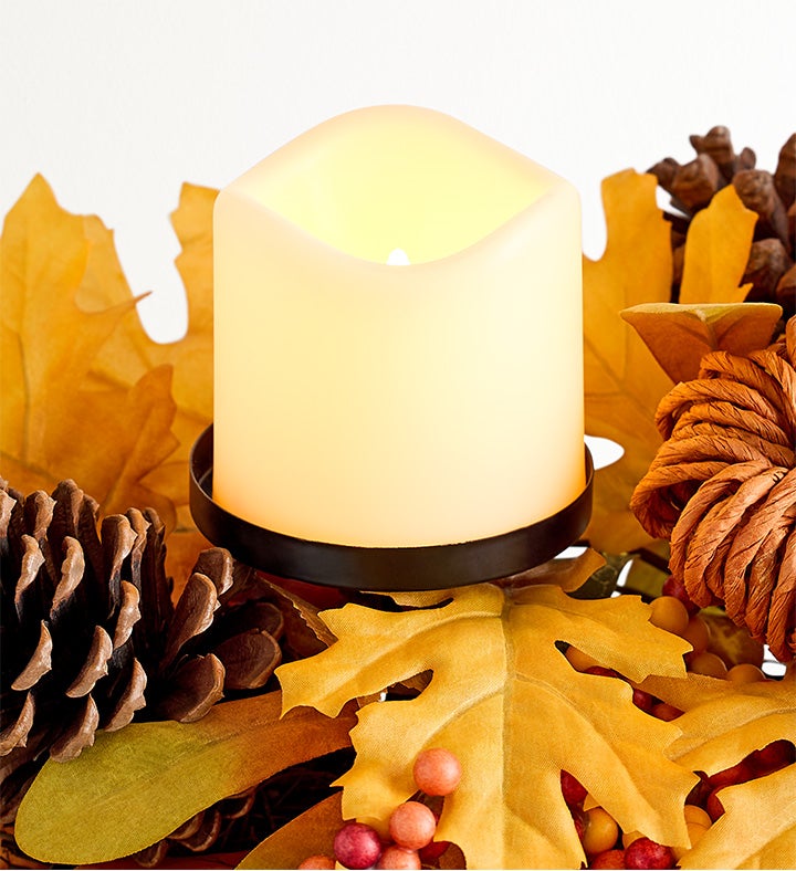 Maple Pumpkin Centerpiece