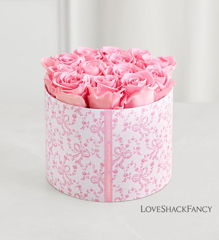 Love Shack Fancy Coquette Bow Preserved Roses