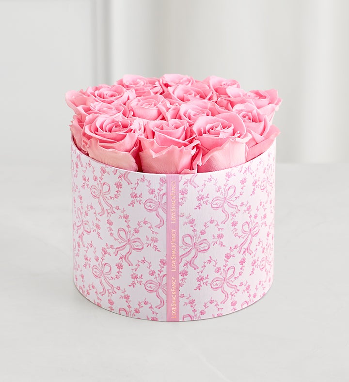 Love Shack Fancy Blushing Bows Preserved Magnificent Roses®