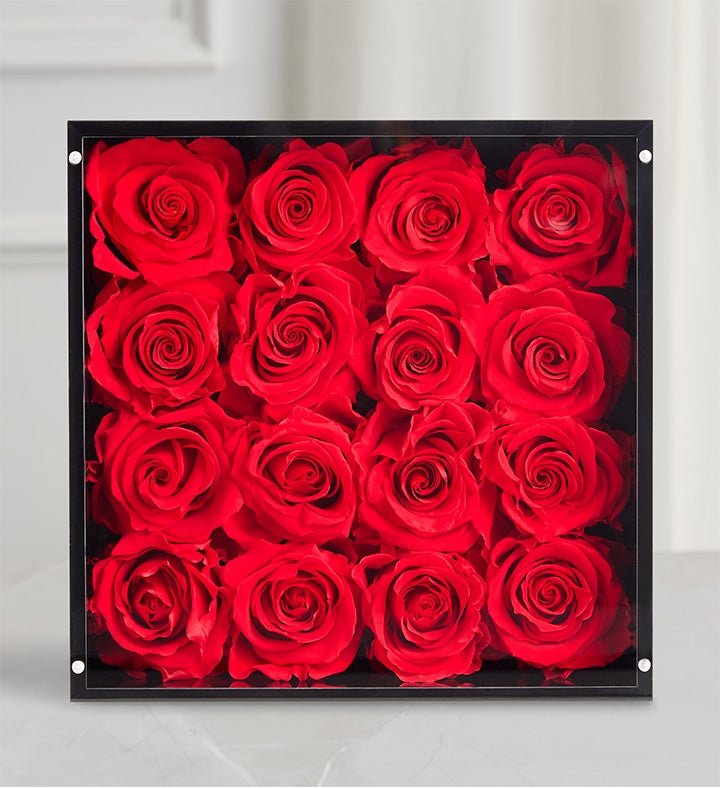 Amid Flowers赤薔薇のお嬢様 豪華ダイヤカスタムドール 原箱付き Magnificent Roses® Personalized Message | 1800Flowers