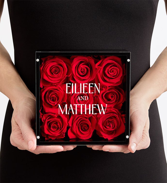 Magnificent Roses® Personalized Couple Names
