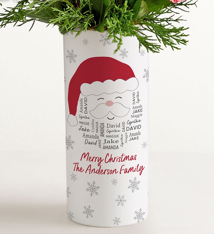 Holiday Cheer Bouquet™ with Personalized Photo Vase