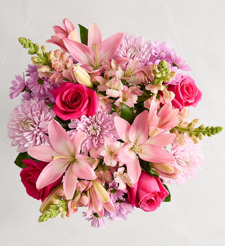 ruy.ma.ri pp① Simply Pink™ Bouquet | 1800Flowers