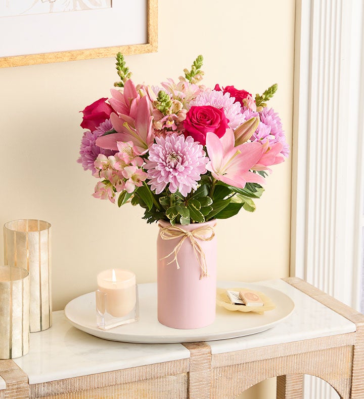 ruy.ma.ri pp① Simply Pink™ Bouquet | 1800Flowers