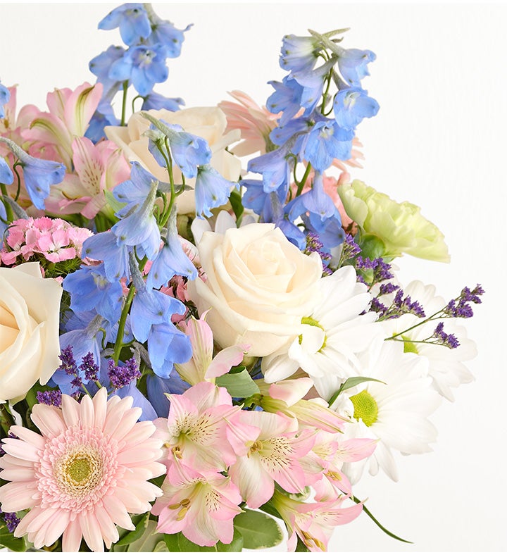 Watercolor Skies™ Delphinium Bouquet | 1800Flowers