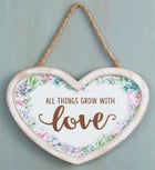 Sweet Succulent Heart Garden