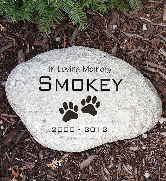 Personalized Pet Memorial Garden Stone