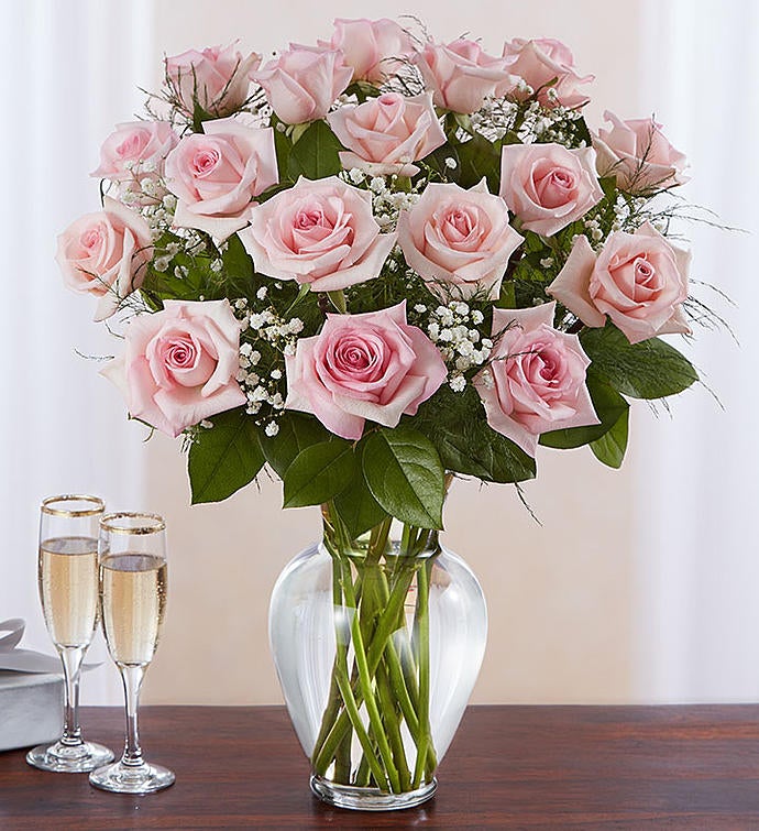 Rose Elegance™ Premium Long Stem Pink Roses