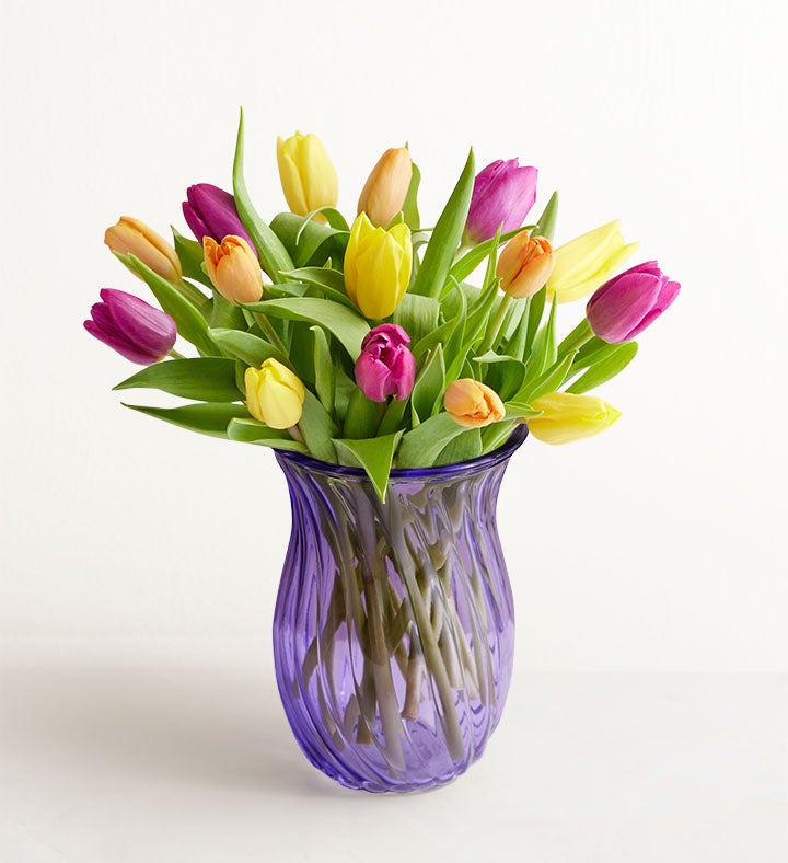 Assorted Tulips for Mom: 15 Stems