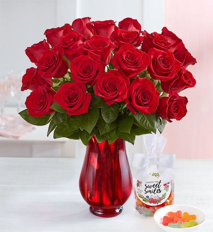 dark red rose bouquet