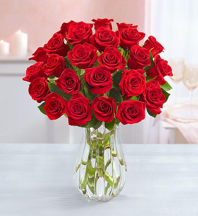 Red Roses, 12 24 Stems