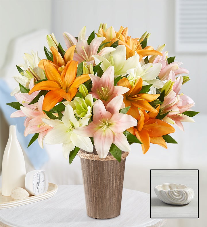 Vibrant Summer Lily Bouquet