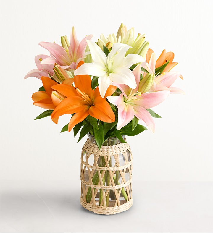 Vibrant Summer Lily Bouquet