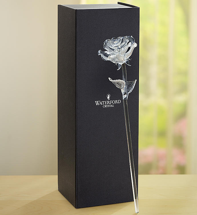 Waterford® Glass Rose