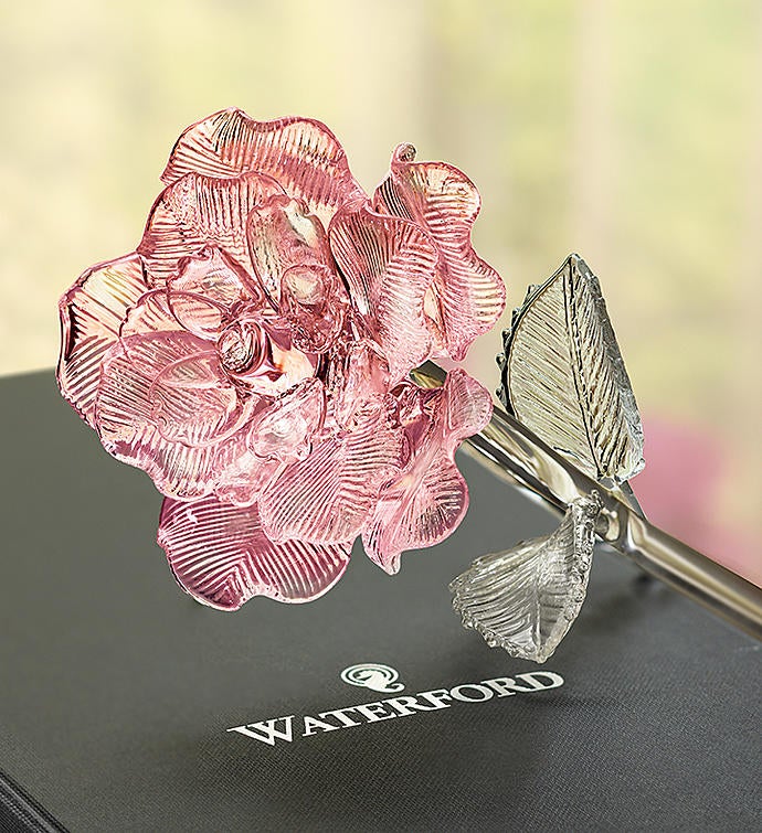 Waterford® Glass Rose