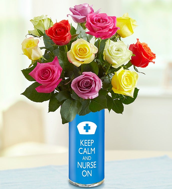 Keep Calm and Nurse On Bouquet