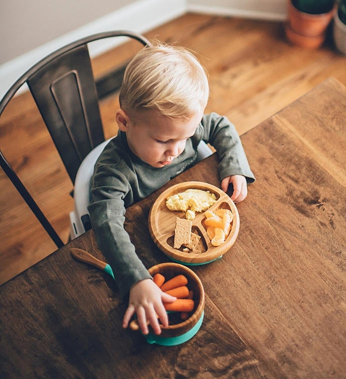 Avanchy Bamboo Baby Plate