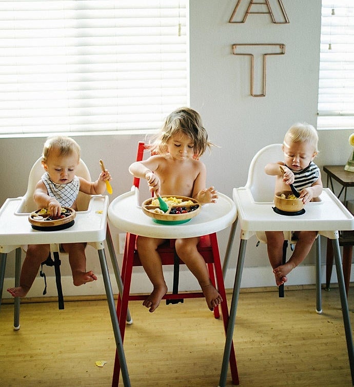 Avanchy Bamboo Toddler Plate