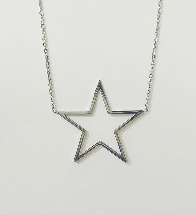 Open Star Necklace