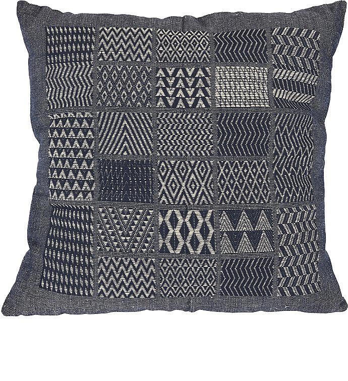 Artisan Hand Loomed Cotton Square Pillow