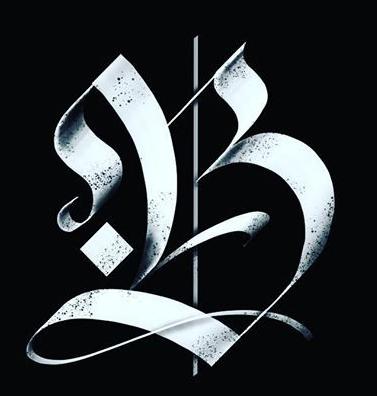 Handmade Reverse Painted Mirror Tray   Extra Large