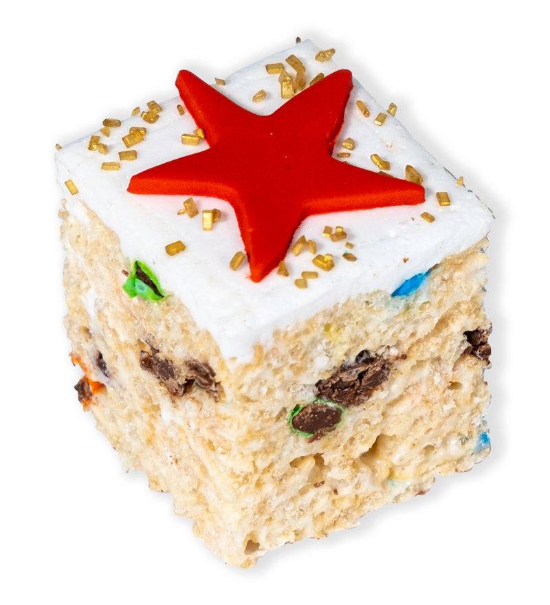 Patriotic Stars Gourmet Rice Krispie Treats